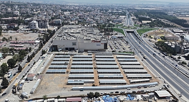 Yeni Geçici Çarşının Kurulumu Hızla Sürüyor