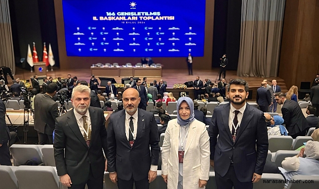 AK Parti 166. Genişletilmiş İl Başkanları Toplantısı’na Başkan Görgel de katıldı!