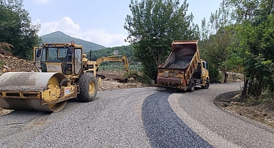 Andırın’da 6 Mahalleye Ulaşım Sağlayan Yol Yenilendi