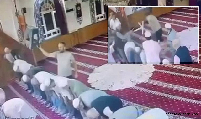 Camide Fıkra Gibi Olay! İmama sandalyeyle ilan dalan adamı cemaat vantilatörle dövdü!