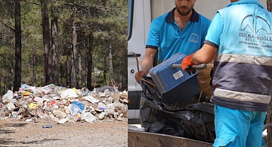 Dulkadiroğlu Belediyesi’nden Sivricehüyük’te Kapsamlı Orman Temizliği