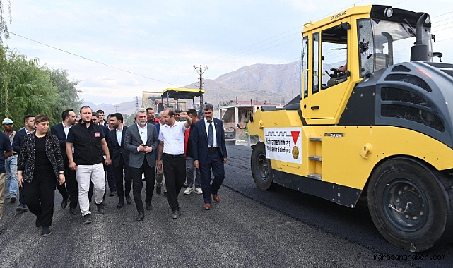 Elbistan'da 55 Milyon TL'lik Asfalt Yatırımı: Çalışmalar 8 Kilometreye Ulaştı