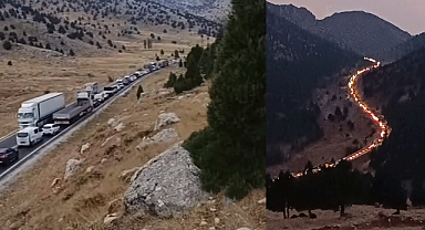 Kahramanmaraş Göksun Yolu Çileye Dönüştü! Vatandaşlar yetkililerden açıklama bekliyor