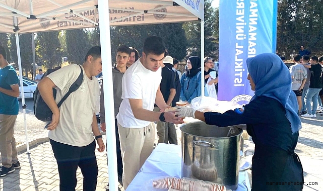 Kahramanmaraş İstiklal Üniversitesi’nde eğitim çorba ikramıyla başladı!
