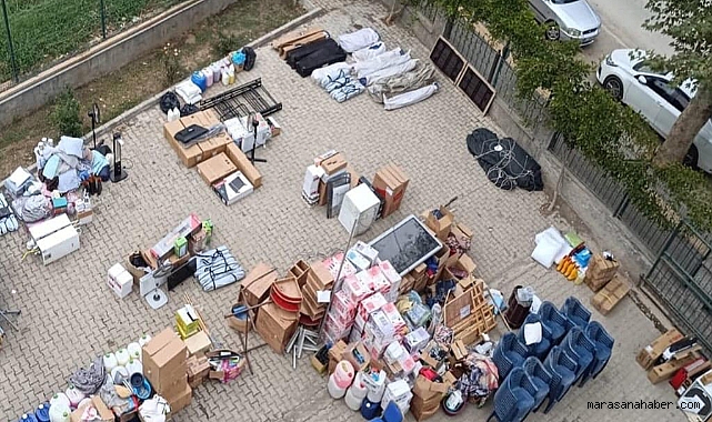Kahramanmaraş’ta deprem yardımlarını çalan çete çökertildi!