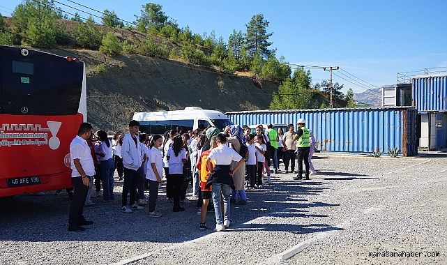 Kahramanmaraş’ta öğrenciler Geri Dönüşüm Aşamalarını Yakından Gördü!