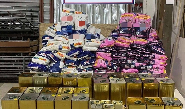 Kahramanmaraş’ta Sahte Deterjan ve Zeytinyağı Operasyonu!