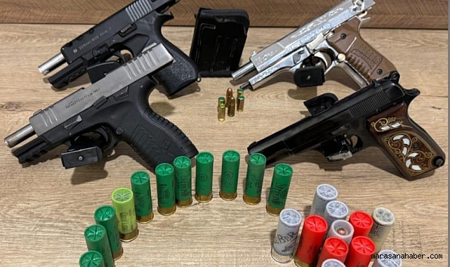 Kahramanmaraş'ta silahlar konuştu! 6 Kişi Tutuklandı