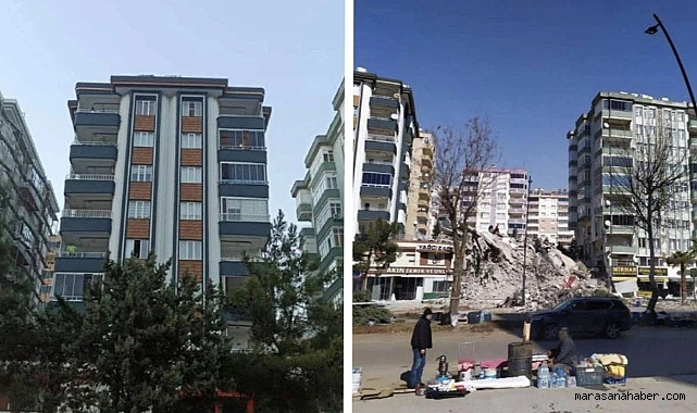 Kahramanmaraş’ta yıkılan binanın kaçak sanıkları noterde işlem yaptı!