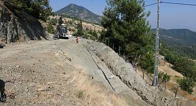 Köşürge Mahallesi’nin Yeni İçmesuyu Hattı Çalışmaları Devam Ediyor