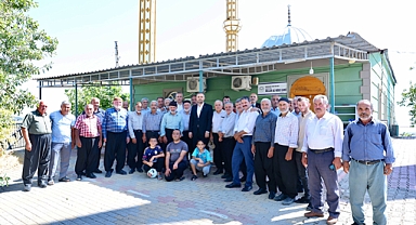 Kürtül’de Başkan Toptaş’tan vatandaşlara hizmet sözü