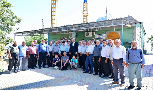 Kürtül’de Başkan Toptaş’tan vatandaşlara hizmet sözü