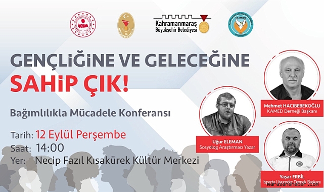 Madde Bağımlılığına Karşı Kahramanmaraş’ta Farkındalık Konferansı