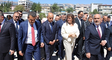 Milli Eğitim Bakanları, Mehmet Balduk Fen Lisesi İnşaatını İnceledi!