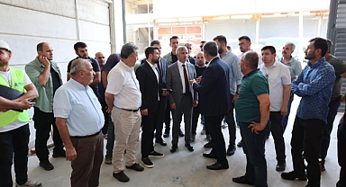 Vali Ünlüer, Sanayi Esnafının Sorunlarını Dinledi