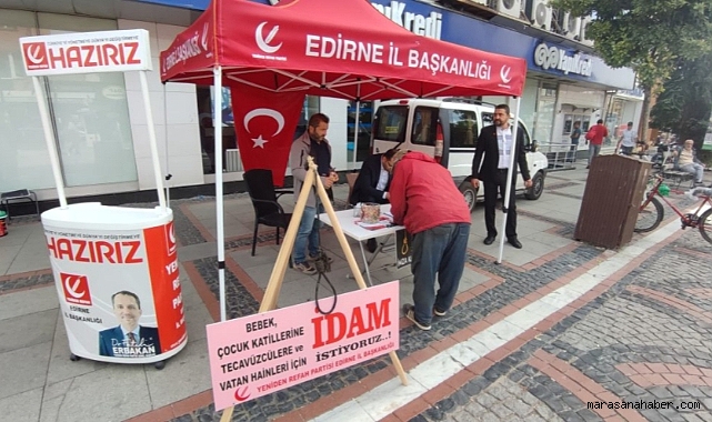 YRP ‘idam cezası’ için imza kampanyası başlattı!