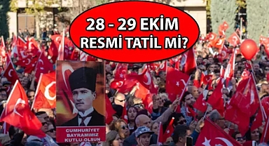 29 Ekim’de okullar, üniversiteler, iş yerleri tatil mi?