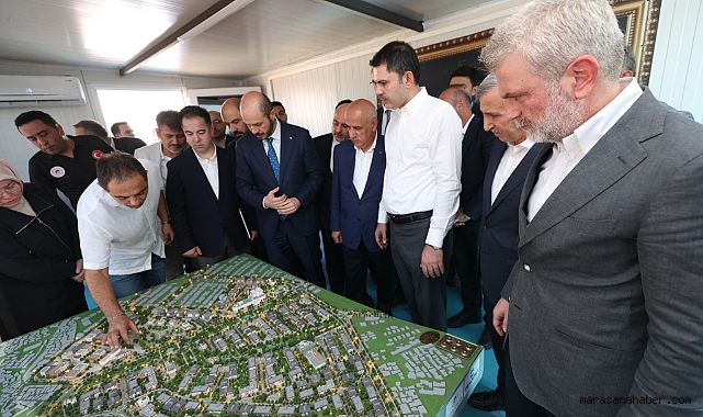 Bakan Kurum: “6 Şubat öncesinden daha güçlü bir Kahramanmaraş inşa ediyoruz”