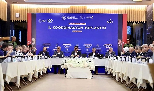Bakan Kurum Kahramanmaraş'ta Durumu Değerlendirdi!