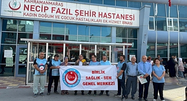 Birlik Sağlık Sen'den, Kahramanmaraş İl Sağlık Müdürü ve hastane başhekimi hakkında suç duyurusu!