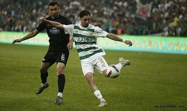 Bursaspor Kahramanmaraşspor'u 3 golle geçti!
