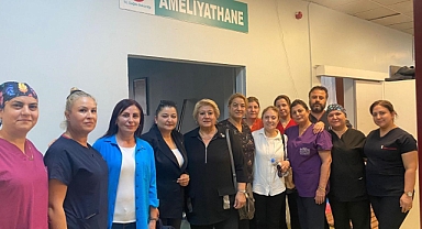 CHP Kadın Kolları'ndan Sağlık Çalışanlarına Destek Ziyareti!