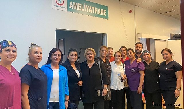 CHP Kadın Kolları'ndan Sağlık Çalışanlarına Destek Ziyareti!