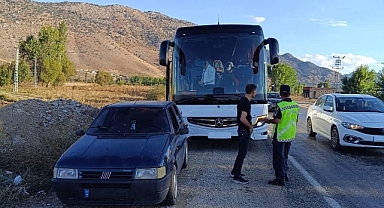 Eski Kahramanmaraş-Göksun Yolunda Trafik Kazalarına Karşı Sıkı Tedbir