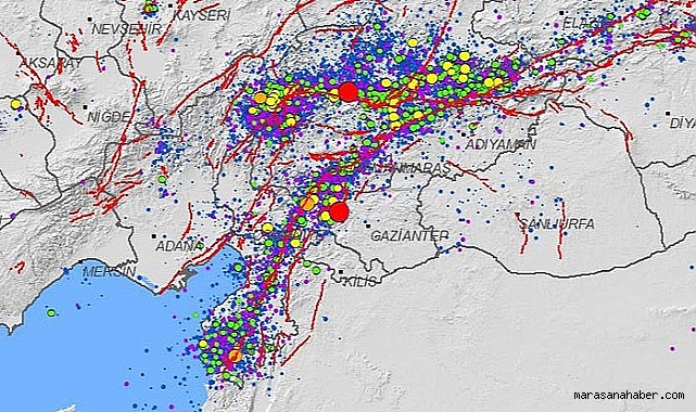 Kahramanmaraş Depremleri sonrası yer altı hâlâ huzursuz! 100 Bin Geçildi!