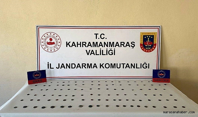 Kahramanmaraş'ta define operasyonu! Roma dönemine ait 111 parça ele geçirildi