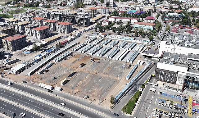 Kahramanmaraş'ta Geçici Çarşıda Sona Yaklaşıldı: 420 İş Yeri Açılıyor