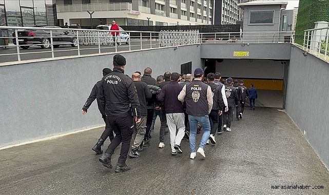 Kahramanmaraş’ta Tefeciler ile Suç örgütüne operasyon! 22 Şüpheli Yakalandı
