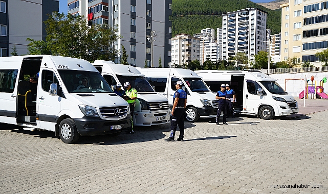 Kahramanmaraş Zabıtası öğrenciler için görev başında!