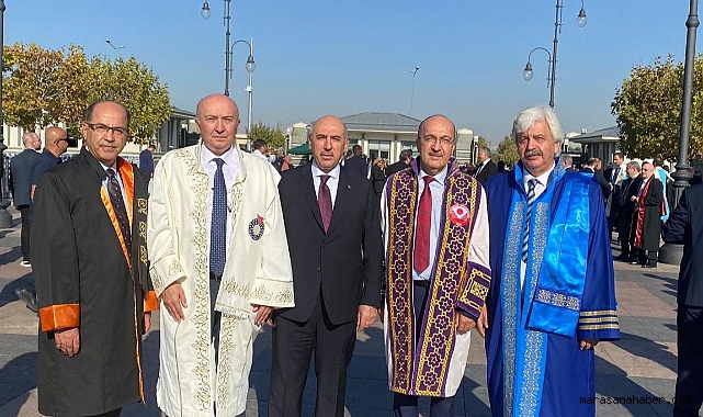 KSÜ Rektörü Prof. Dr. Alptekin Yasım, Beştepe’de Yükseköğretim Akademik Yılı Açılış Törenine Katıldı