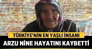 Türkiye’nin en yaşlısı öldü! Osmanlıyı görmüştü!