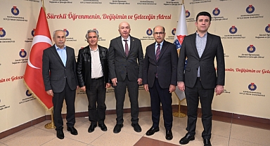 UNESCO Milli Komisyonu Başkanı Oğuz’dan Rektör Yasım’a ziyaret!