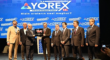 YÖREX Fuarı’nda Kahramanmaraş Ticaret Borsasına Ödül!