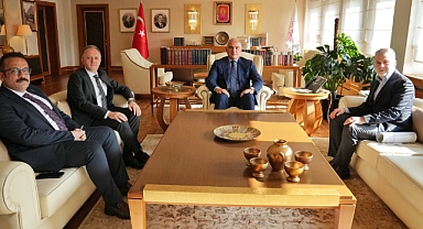 Başkan Görgel, Bakan Ersoy ile Bir Araya Geldi! Gündemde restorasyon var!