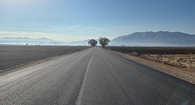 Elbistan’da Doğanköy yolu yeniledi!