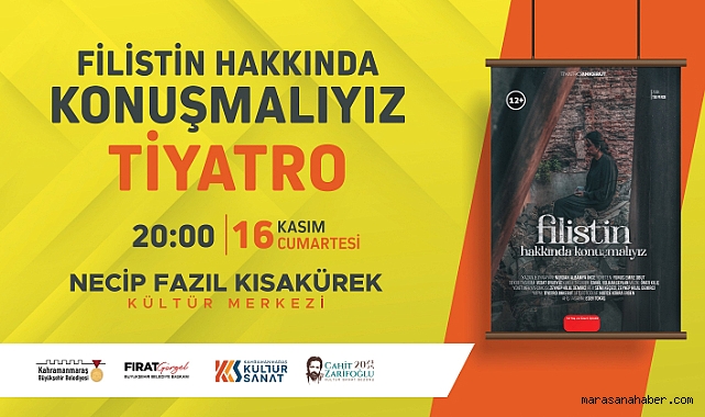 Filistin’in Mücadelesi Sahneye Taşınıyor!