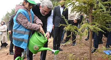 Görgel; “Diktiğimiz Her Bir Fidan Geleceğimize Nefes, İnsanlığa Umut Olacak”