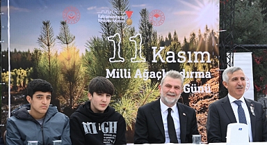 Kahramanmaraş’ta bin 100 fidan toprakla buluştu!