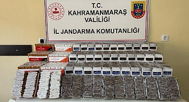 Kahramanmaraş’ta binlerce makaron ele geçirildi!
