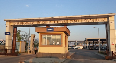 Kahramanmaraş’ta Canlı Hayvan Borsasıda kapandı!