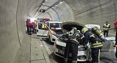 Kahramanmaraş’ta ekipler tünelde acil durum senaryolarını test etti!