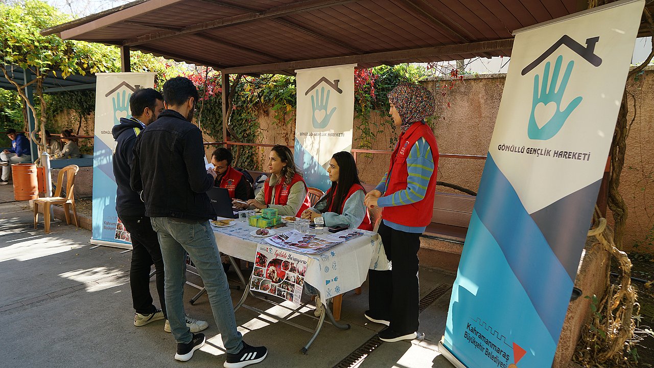 Kahramanmaraş’ta Gönüllü Gençlik Hareketi iyilikte yarışıyor!