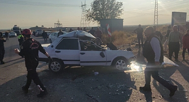 Kahramanmaraş'ta traktör ile otomobil çarpıştı! Bir ölü