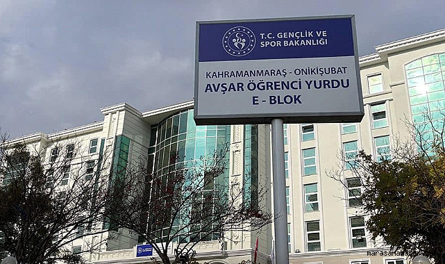 Kahramanmaraş’ta üniversiteli kızlar için KYK Yurdu açıldı!