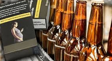 Sigara ve alkol için yeni zam!