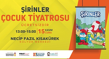 Şirinler Kahramanmaraş’a geliyor!